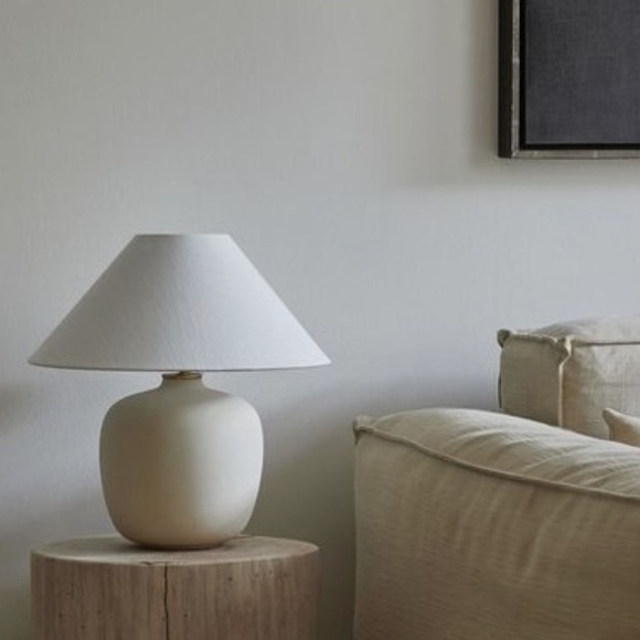 White/ Cream minimalist Table Lamp by Audo Copenhagen - Picture 7 of 7
